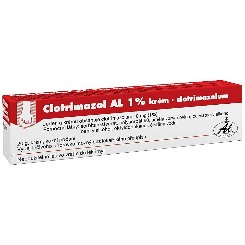 Clotrimazole AL cream 1% 20 g