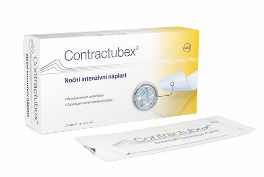 Contractubex night intensive scar healing patch 12 x 3cm, 21pcs