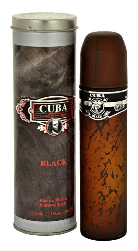 Cuba Black eau de toilette for men 100 ml