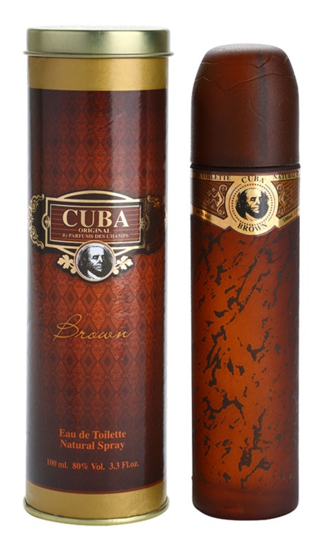 Cuba Brown eau de toilette for men 100 ml