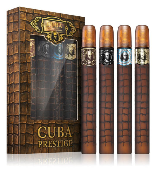 Cuba Prestige eau de toilette gift set for men