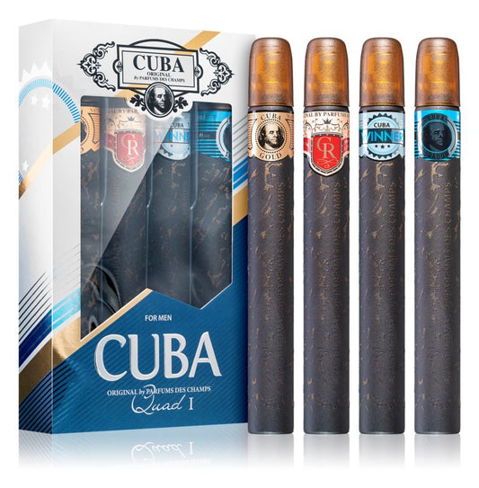 Cuba Quad For Men Eau de toilette gift set