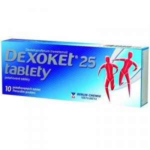 Dexoket 25 - 10 tablets