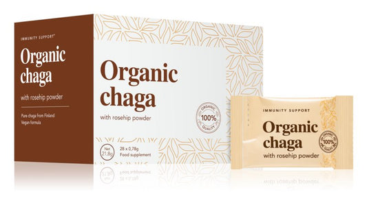 DoktorBio Organic chaga with rosehip powder 28 bags