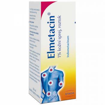 Elmetacin 1% skin spray, 100 ml solution