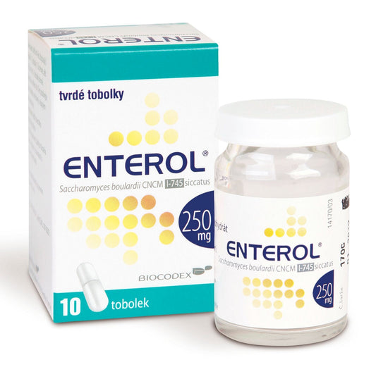 Enterol 250 mg 10 capsules