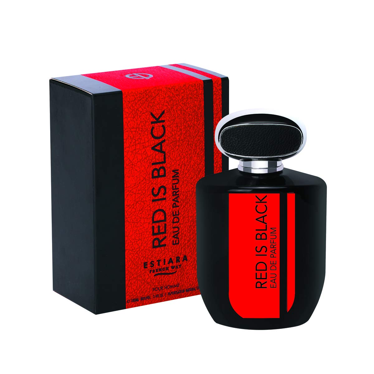 Estiara Red Is Black Pour Homme Eau de Parfum 100 ml