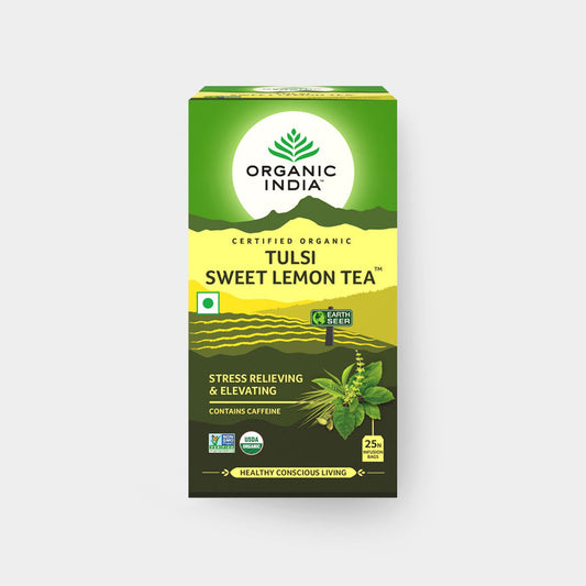 Organic India Tulsi Sweet Lemon Tea 25 teabags