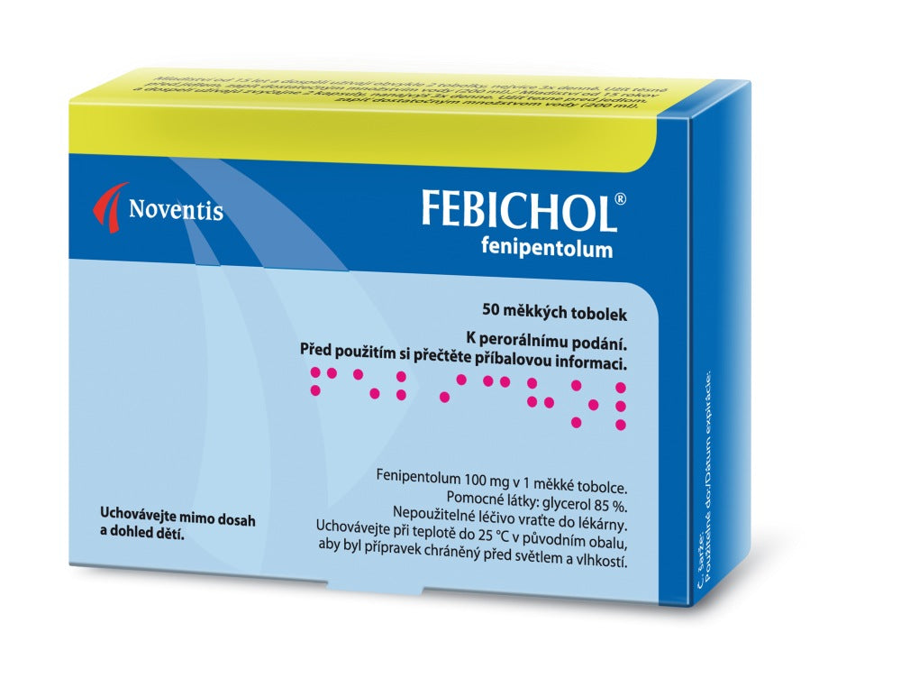 Febichol 50 soft capsules