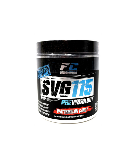 FIRSTCHOICE SUPPLEMENTS - SVG115 PRE WORKOUT Watermelon Candy 187 g