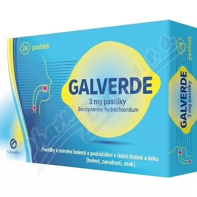 Galmed Galverde 3mg 24 lozenges