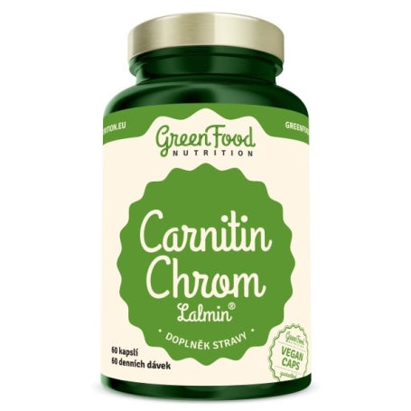 GREENFOOD CARNITIN CHROME LALMIN 60 CAPSULES