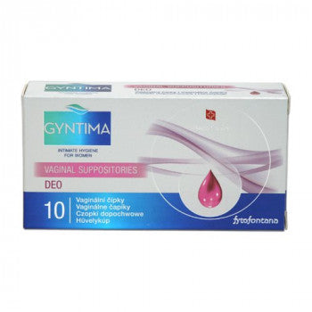 Gyntima DEO vaginal suppositories 10 pcs