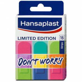 Hansaplast DON'T WORRY Limited Edition Band Aid 16 pcs