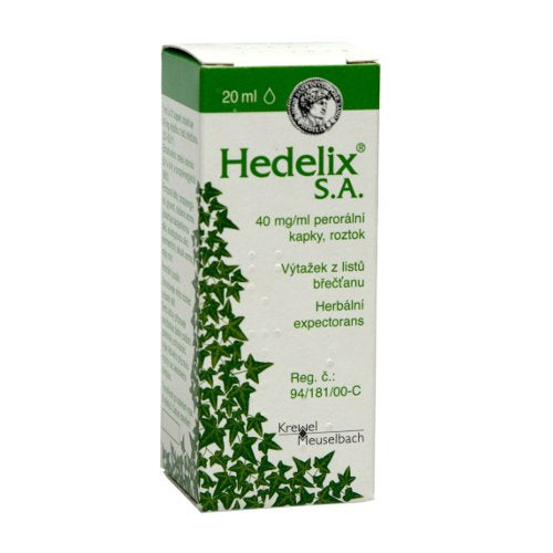 Hedelix herbal drops against cough 20 ml