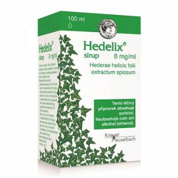 Hedelix herbal syrup against cough 100 ml