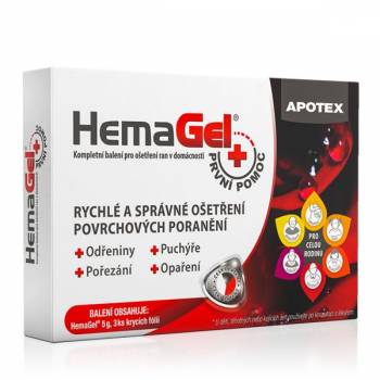 Apotex Hemagel FIRST AID 5 g cream + 3 cover foils