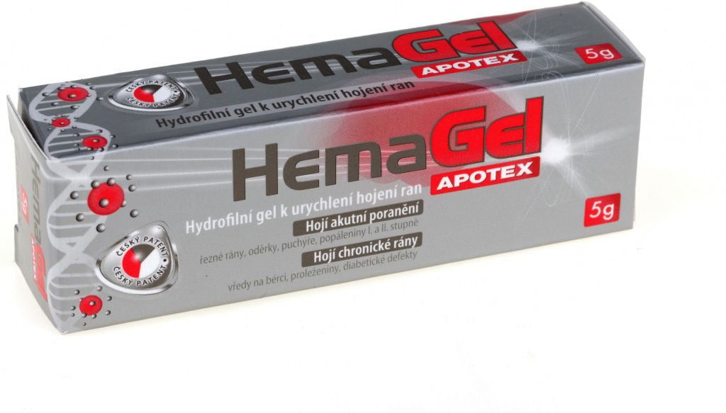 Hema Gel 5g wounds treatment