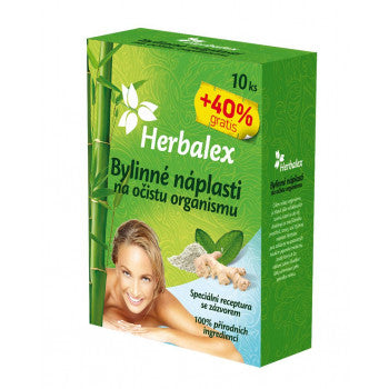 Herbalex Herbal detox patches 10 pcs