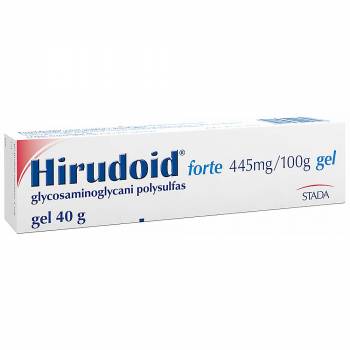 Hirudoid forte gel 445 mg 40 g