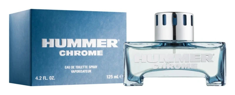 Hummer Chrome Eau de toilette for men 125 ml