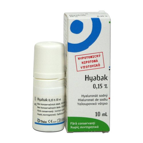 Hyabak 0.15% eye drops 10ml