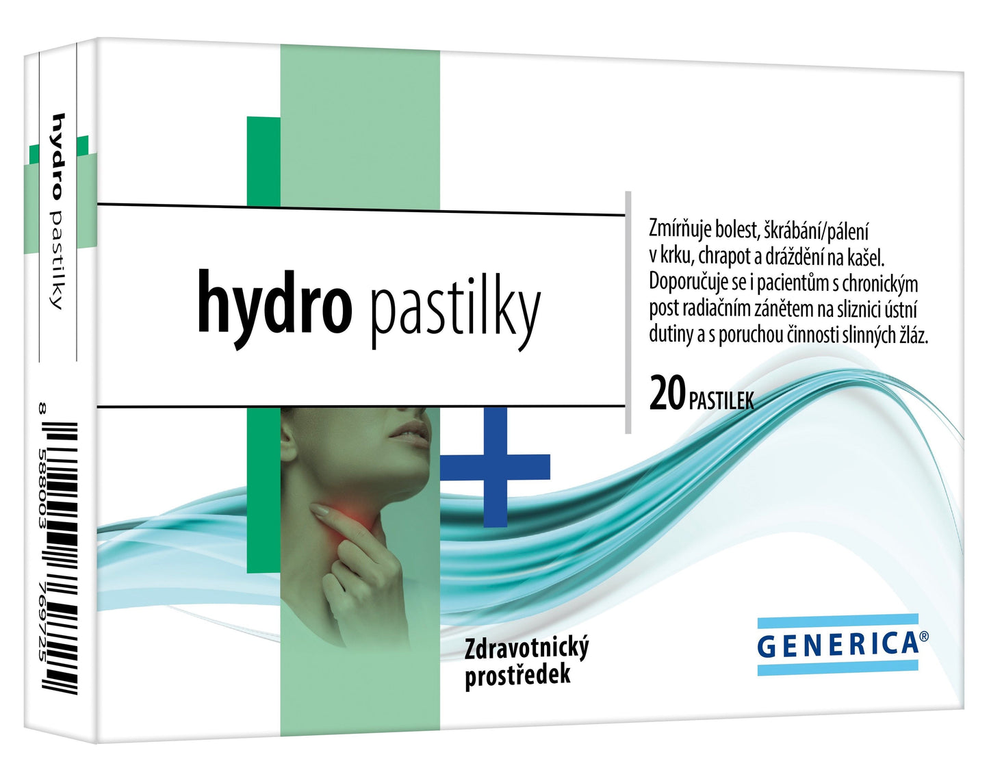 Generica hydro pastilles 20 lozenges