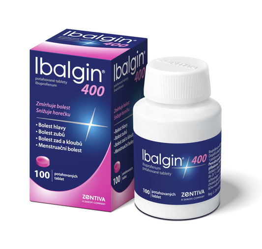 Ibalgin 400 - 100 tablets