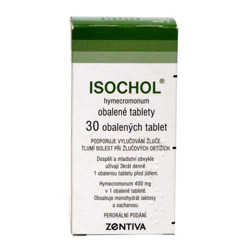 Isochol 400 mg 30 tablets