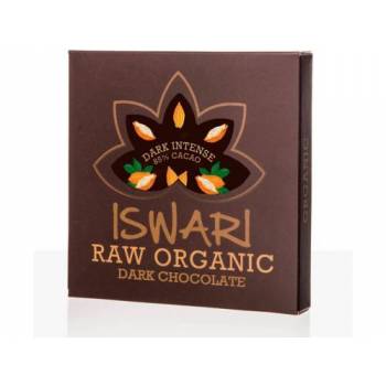 Iswari Raw Organic Dark Chocolate 85% BIO 75 g