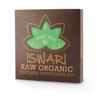 Iswari Chocolate Mint Kiss BIO RAW 75 g