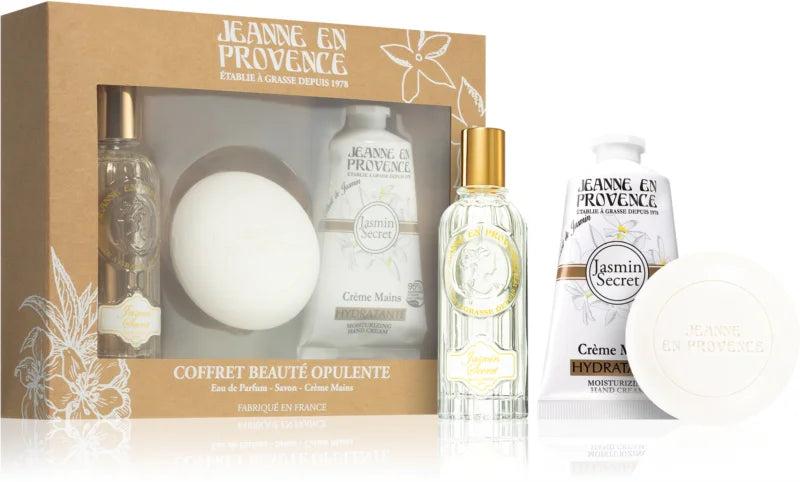 Jeanne en Provence Jasmine Secret gift set for women