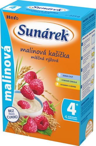 Sunárek Raspberry porridge 225 g