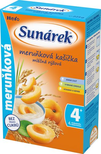 Sunárek Apricot porridge 225 g