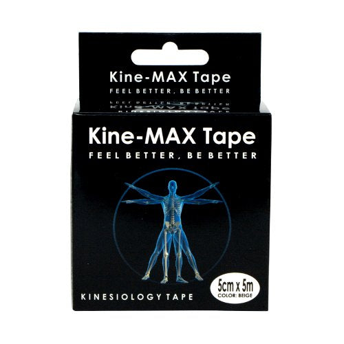 KineMAX Classic kinesiology tape 5 cm x 5 m beige tape