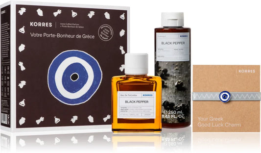 Korres Black Pepper Gift set for men