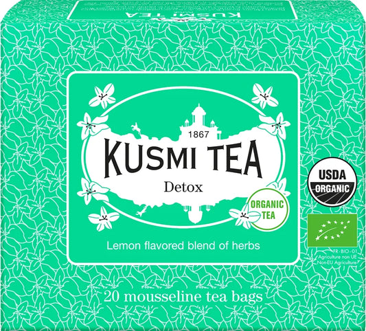 Kusmi Tea Detox 20 mousseline tea bags