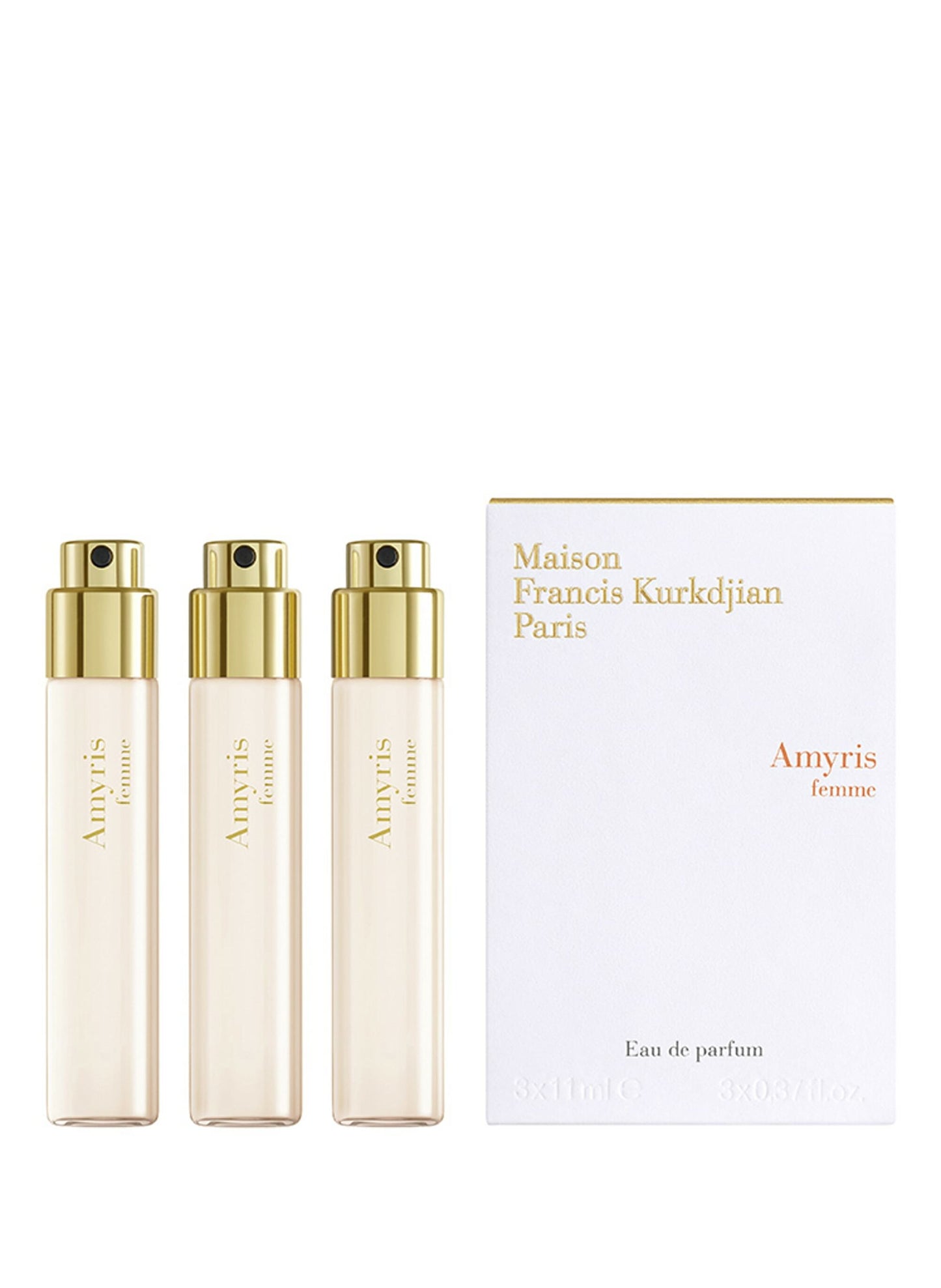 Maison Francis Kurkdjian Amyris Femme Eau de Parfum 3 bottles x 11 ml