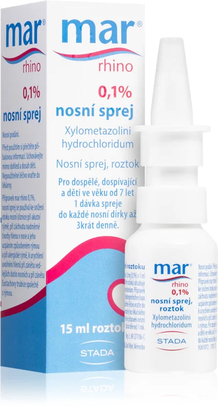 Mar Rhino Nasal Spray 0.1% - 15 ml