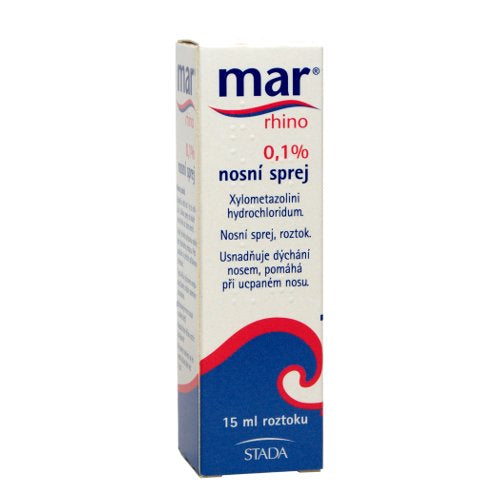 Mar rhino 0.1% nasal spray 15 ml