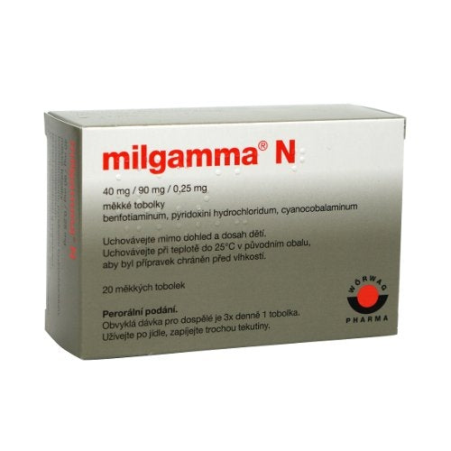 Milgamma N 20 soft capsules