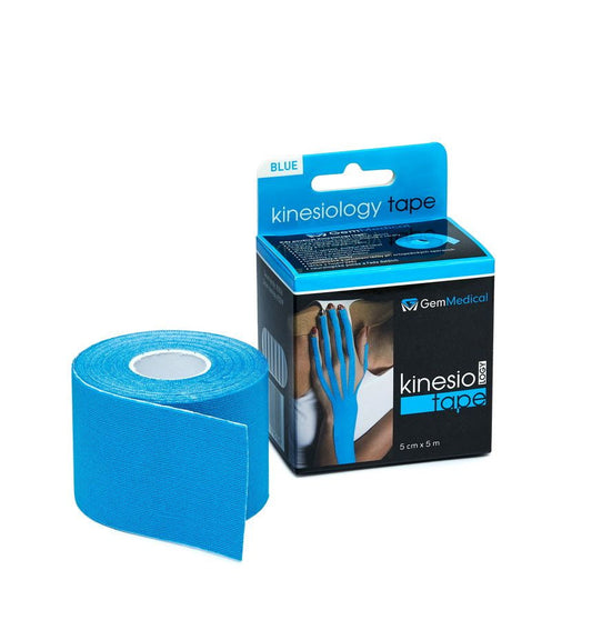 GM Kinesio tape 5cm x 5m blue tape