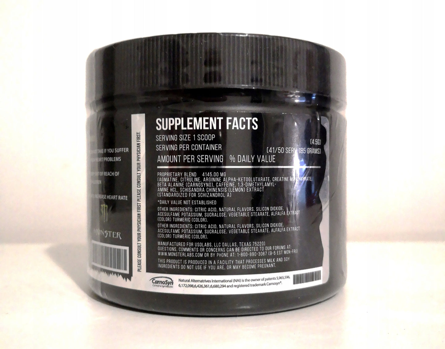 Monster Labs Monster pre workout 185 g