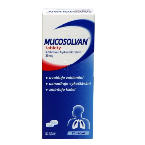 Mucosolvan 30 mg 20 tablets