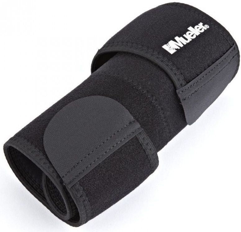 Mueller Elbow Support elbow bandage on elbow