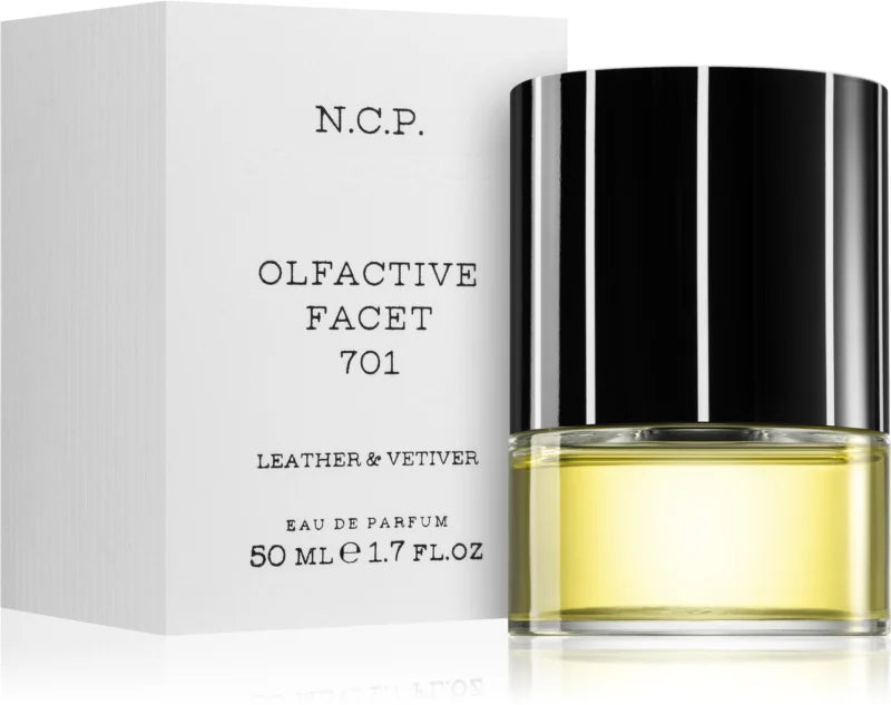 N.C.P. Olfactives 701 Leather & Vetiver Unisex Eau de Parfum 50 ml