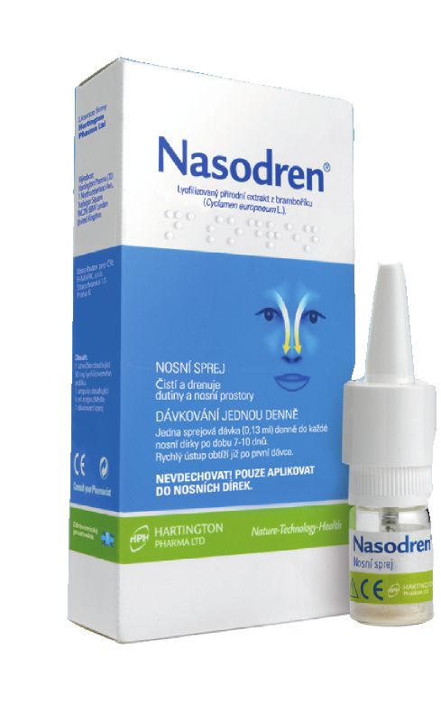 Nasodren 50 mg + 5 ml solvent