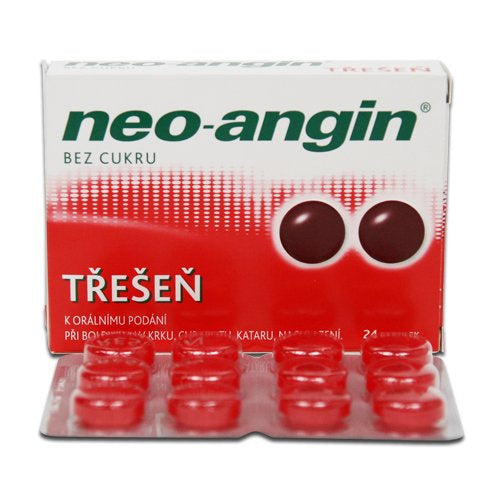 Neo-angin Cherry 24 tablets