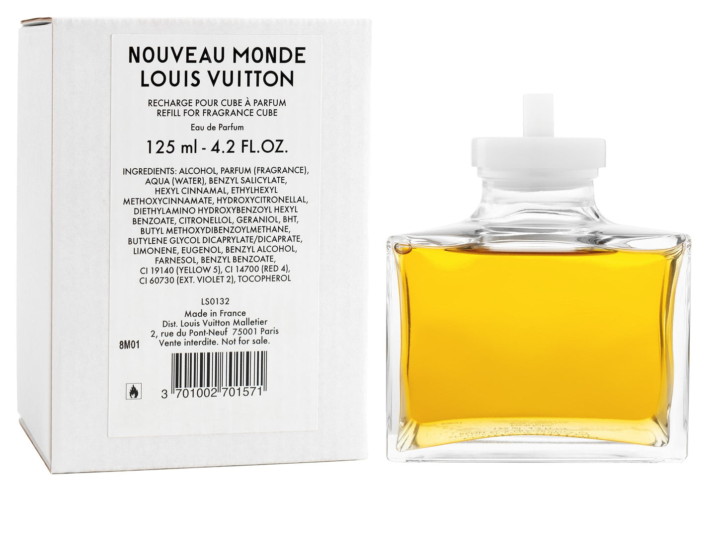 Louis Vuitton Nouveau Monde Eau de Parfum filler 125 ml - TESTER