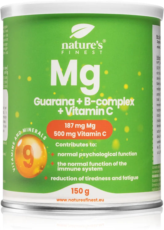 Nutrisslim Magnesium + Guarana + B-Complex + Vitamin C Powder 150 g